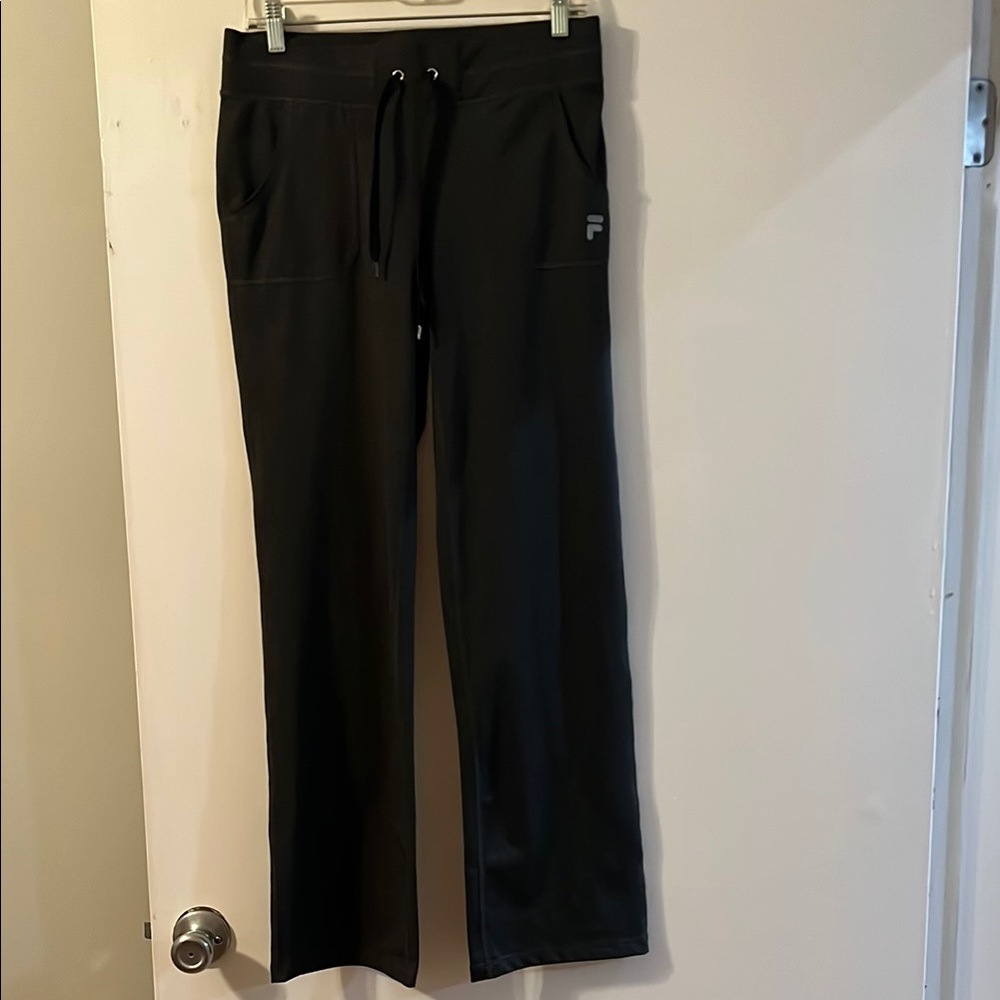 Fila Black Track Pants